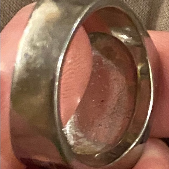 Men’s Harley Davison stainless steel/ black ring. - Picture 3 of 5